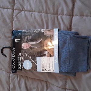 NWT Cuddle Duds baselayer pants NWT XXL blue